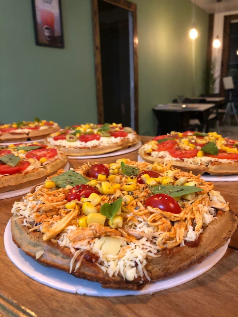Pizza proteica